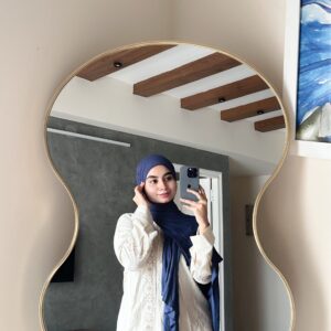 NAVY BLUE JERSEY HIJAB