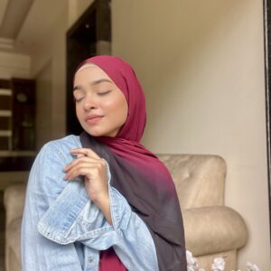 OMBRE CHIFFON HIJAB 2mtr