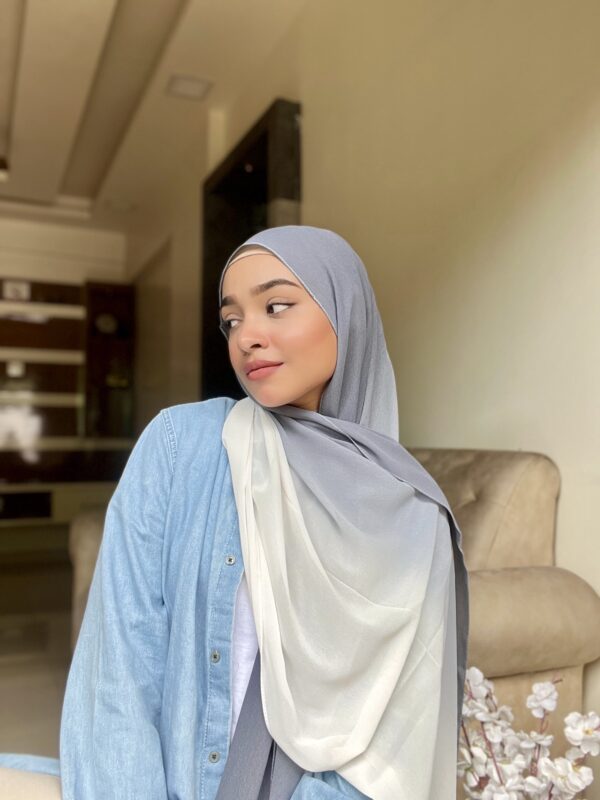 OMBRE CHIFFON HIJAB 2mtr