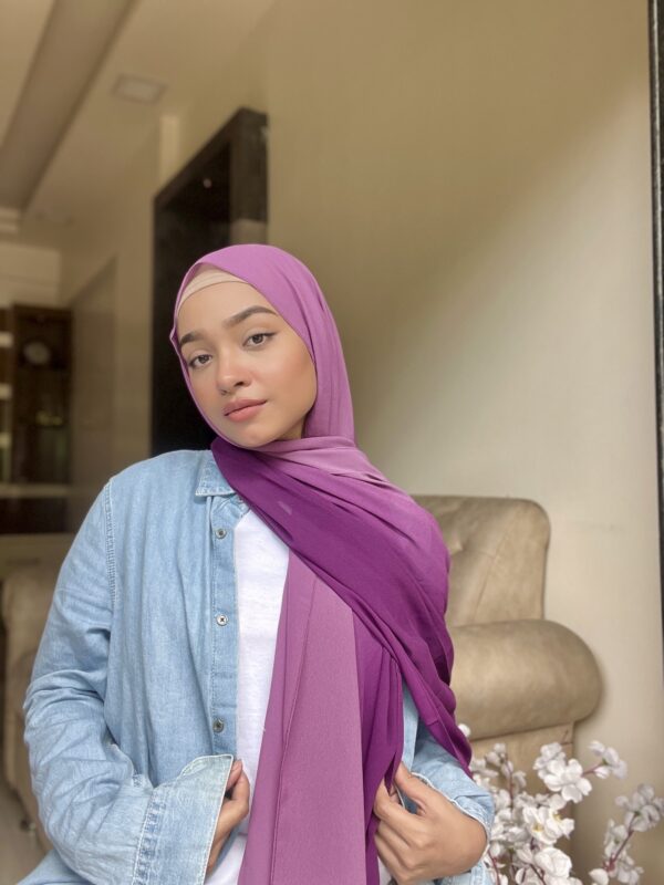OMBRE CHIFFON HIJAB 2mtr