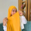 MUSTARD SHABZ GEORGETTE HIJAB