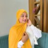 MUSTARD SHABZ GEORGETTE HIJAB