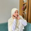 OFF WHITE SHABZ GEORGETTE HIJAB