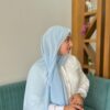 POWDER BLUE SHABZ GEORGETTE HIJAB