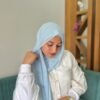 POWDER BLUE SHABZ GEORGETTE HIJAB