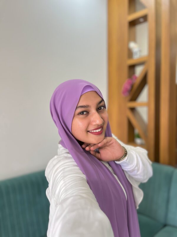 LAVENDER SHABZ GEORGETTE HIJAB