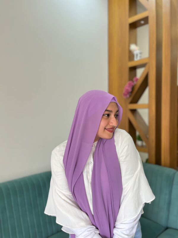 LAVENDER SHABZ GEORGETTE HIJAB
