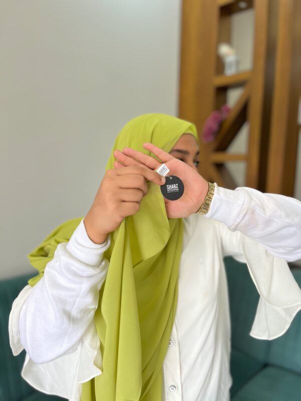 LIME SHABZ GEORGETTE HIJAB