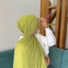 LIME SHABZ GEORGETTE HIJAB