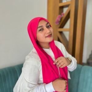 RANI PINK SHABZ GEORGETTE HIJAB