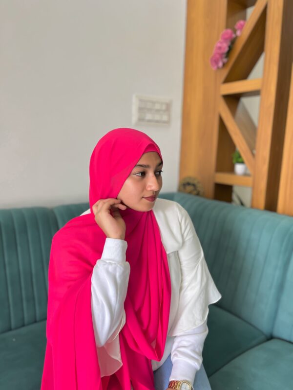 RANI PINK SHABZ GEORGETTE HIJAB