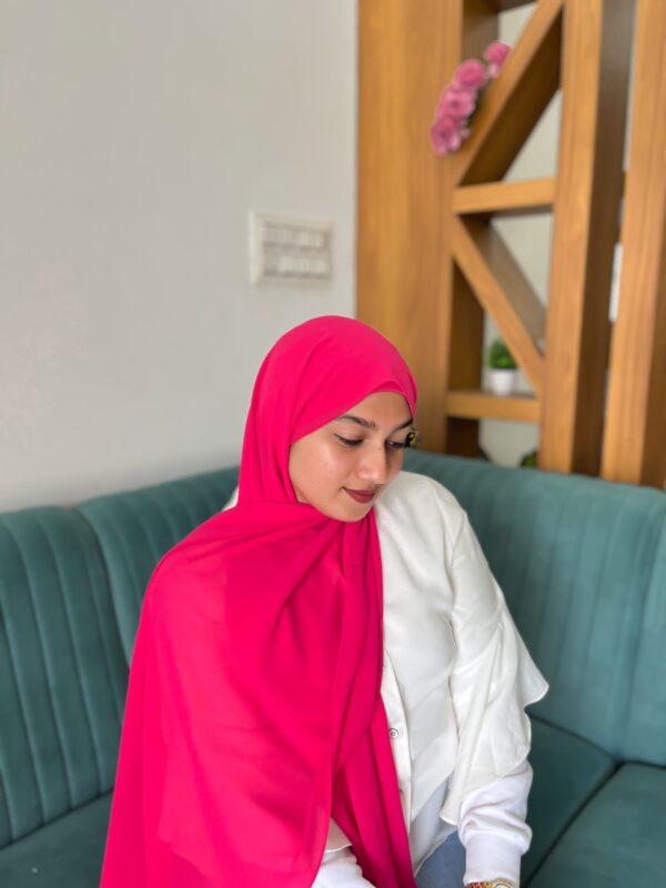 RANI PINK SHABZ GEORGETTE HIJAB